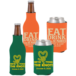 Zippered Bottle & Can Koozie Sets